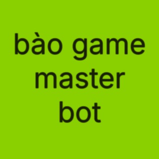 Group trò chuyện @baogamemasterbot