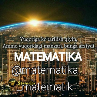 Matematika(UYDA QOLING)