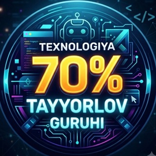TEXNALOGIYA DIZAYN YO'NALISHI 70%USTAMA