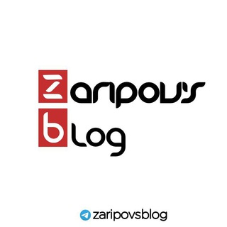 ZARIPOV'S BLOG