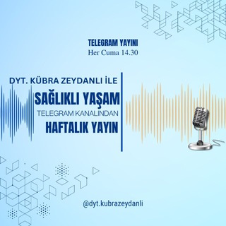 Diyetisyen Kübra Zeydanlı Sohbet Kanalı