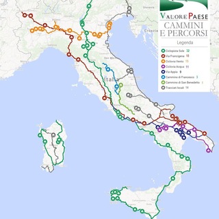 Cammini d'Italia e del Mondo - Bacheca