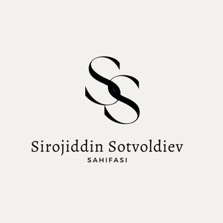 Sirojiddin Sotvoldiyev sahifasi
