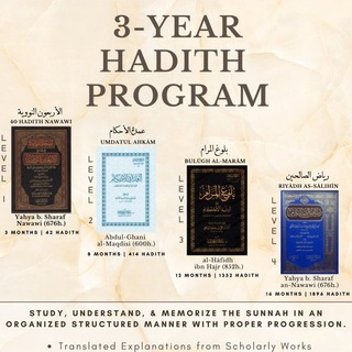 40 Hadith Nawawi | K2K Hadith Studies | Level 1