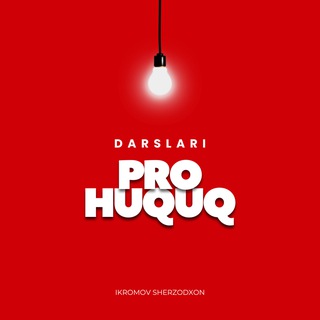 PRO - HUQUQ DARSLARI 🔥
