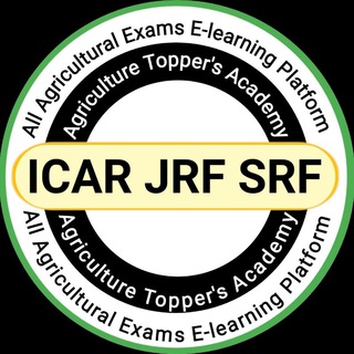 ICAR JRF SRF NET ( Agri Toppers Academy )