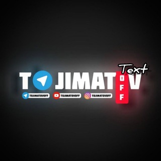 TojimatovOff | Text *