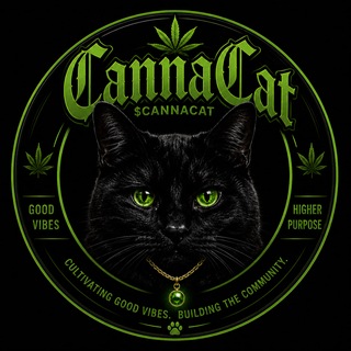 CannaCat - $CANNACAT 🐈‍⬛🍃