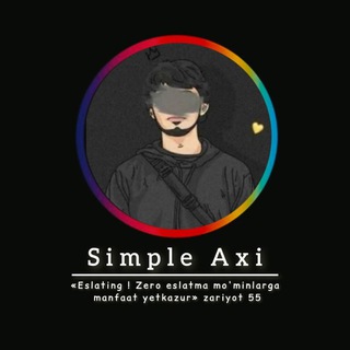 Simple Axi 🫀 | Rasmiy