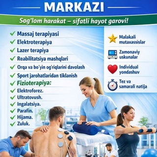 Sog‘lom hayot massaj markazi.Oltiariq tumani.