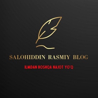 Salohiddin | Rasmiy Blog