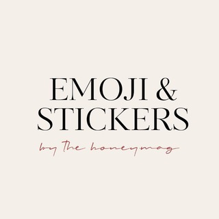 Emoji & stickers by @honeymagazine