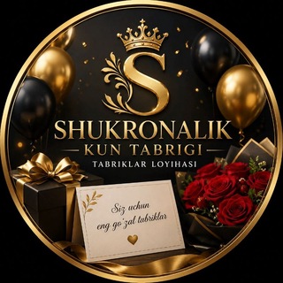 🌹🌹 SHUKRONA KUN TABRIKLARI🌹🌹
