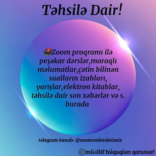 Təhsilə dair müzakirə