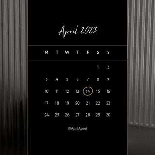 - ابريِل ¹⁴┋April ⎾
