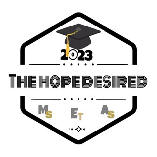 The hope desired 👨‍🎓🌠