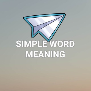 Simple word meaning