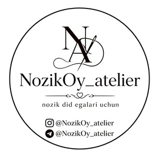 ﷽ NozikOy_atelier nozik did egalari uchun 🪡🧵