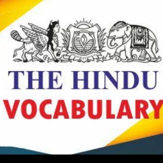 THE HINDU VOCABULARY & ENGLISH GRAMMAR.....✍️