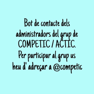 Admins ACTIC / COMPETIC