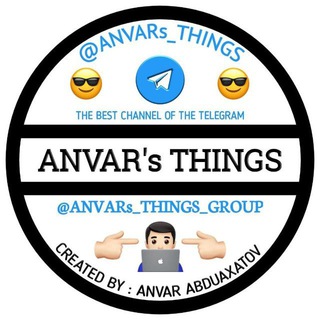 ANVAR's THINGS BOT
