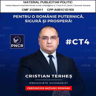 Cristian Terhes - Președinte Suveranist