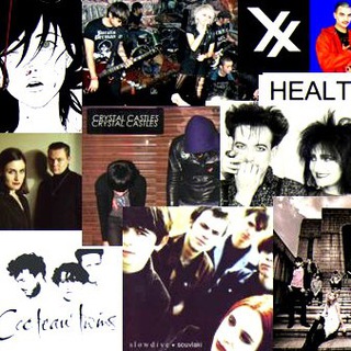 Música gótica y derivados, witch house, post punk, chiptune, shoegaze , etc