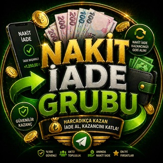 İLK YATIRIMA NAKİT İADE GRUBU 💰