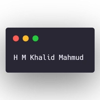 H M Khalid Mahmud