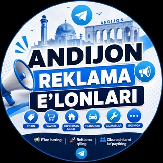 🛒 Yangi Andijon reklama va elonlari 24/7 🛒