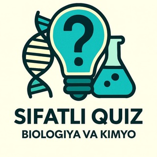 Sifatli | Quiz TIBBIYOT 💎