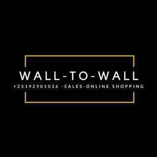 🛒WALL-TO-WALL🛒🇪🇹