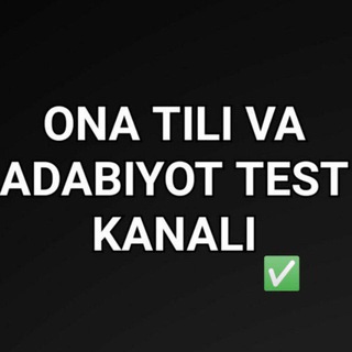 ONA TILI VA ADABIYOT | ʳᵃˢᵐⁱʸ ᵏᵃⁿᵃˡⁱ