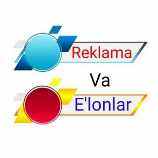 REKLAMA E'LONLAR 📢