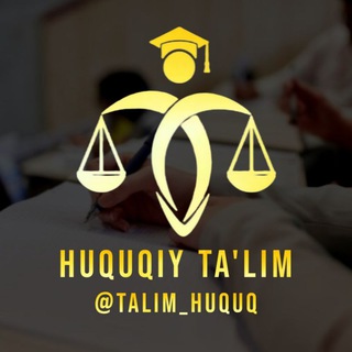 HUQUQIY TA'LIM ⚖️