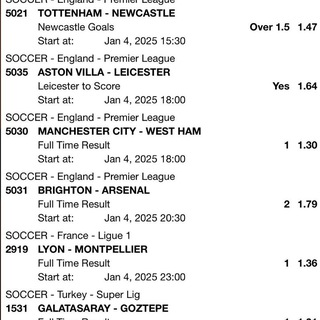Daily odds-t3h