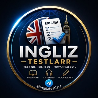 Ingiliz tilidan | Quiz testlar📘