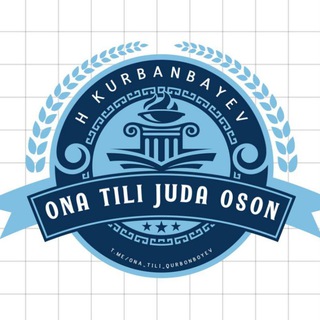ONA TILI JUDA OSON/HAMID QURBONBOYEV
