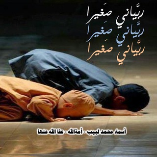 رَبَّيَانِي صَغِيرًا....🐤